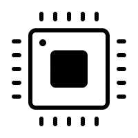 computer chip Icon 6840826